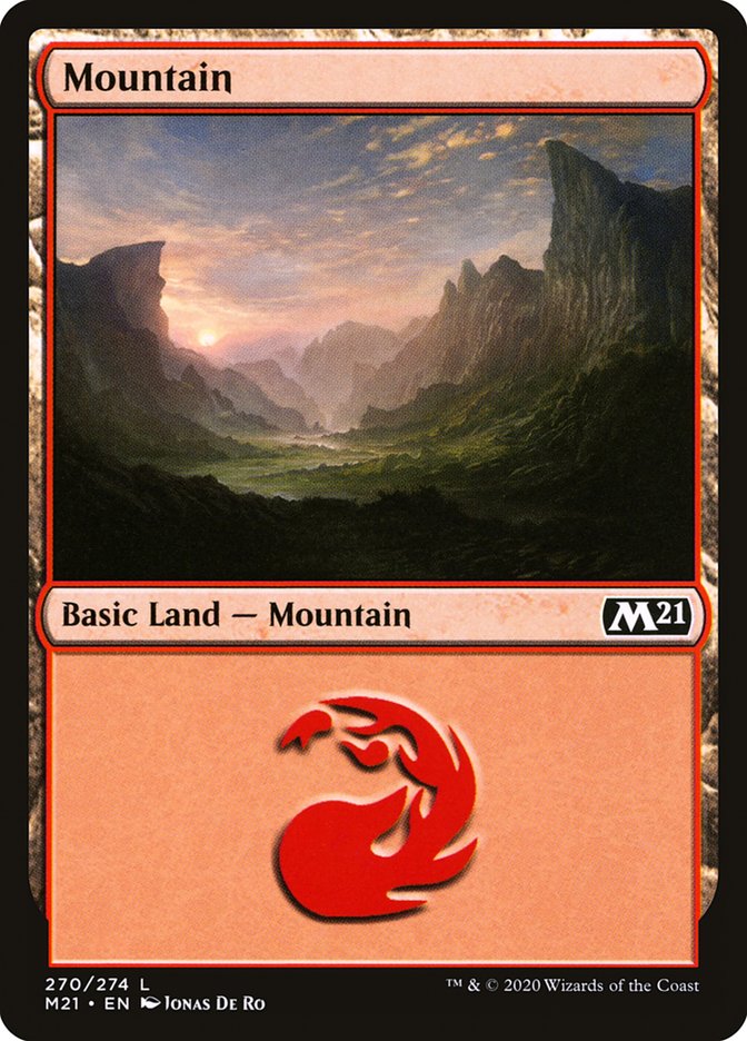 Mountain (270) [Core Set 2021] | PLUS EV GAMES 