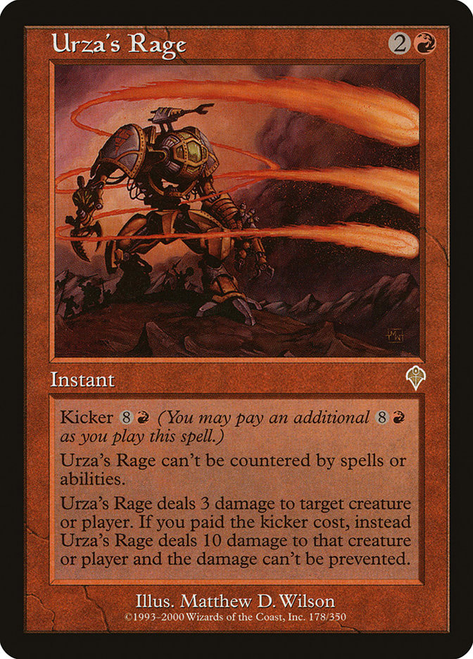 Urza's Rage [Invasion] | PLUS EV GAMES 