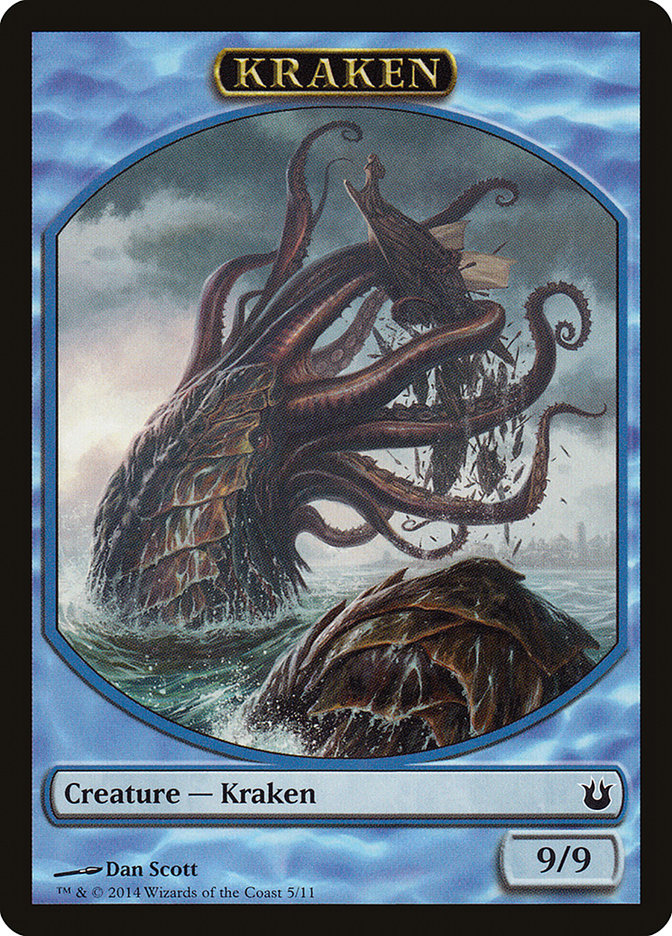 Kraken [Born of the Gods Tokens] | PLUS EV GAMES 
