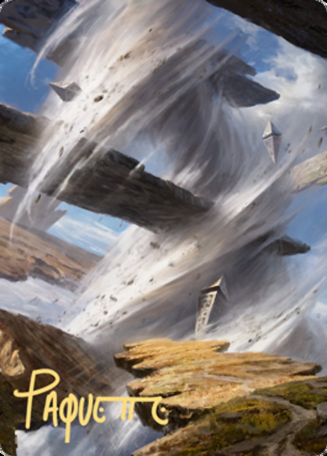 Plains 2 Art Card (Gold-Stamped Signature) [Zendikar Rising Art Series] | PLUS EV GAMES 