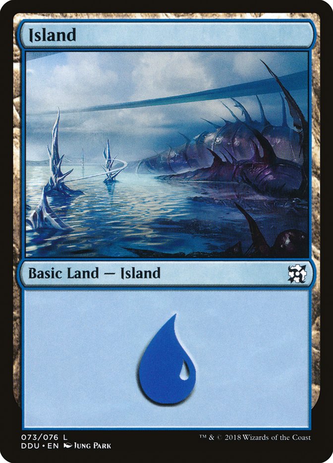 Island (73) [Duel Decks: Elves vs. Inventors] | PLUS EV GAMES 