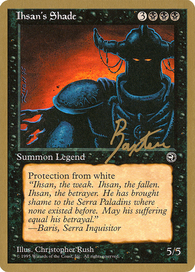 Ihsan's Shade (George Baxter) [Pro Tour Collector Set] | PLUS EV GAMES 