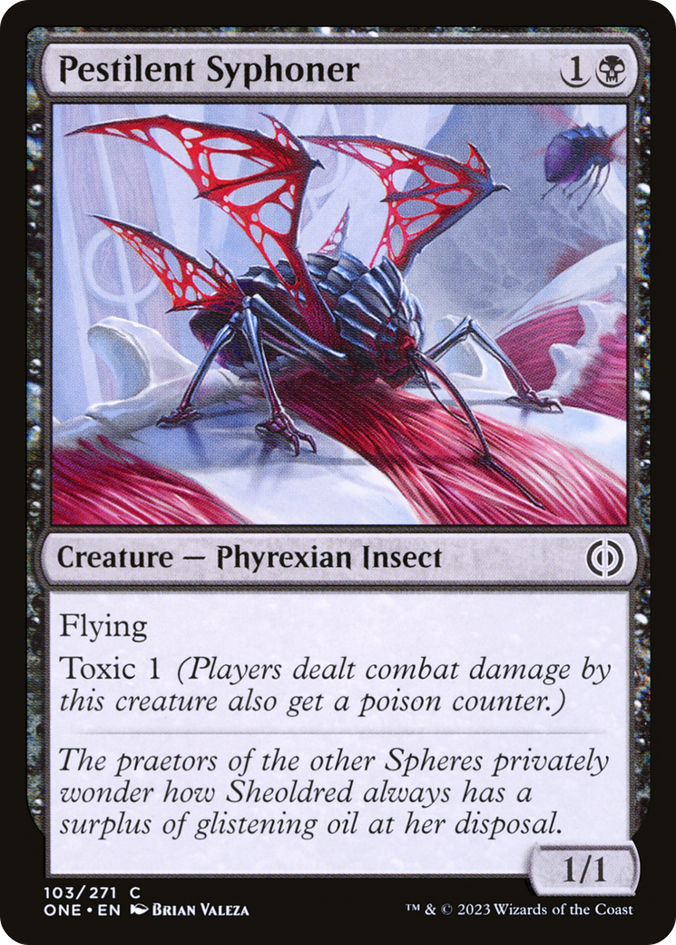 Pestilent Syphoner [Phyrexia: All Will Be One] | PLUS EV GAMES 