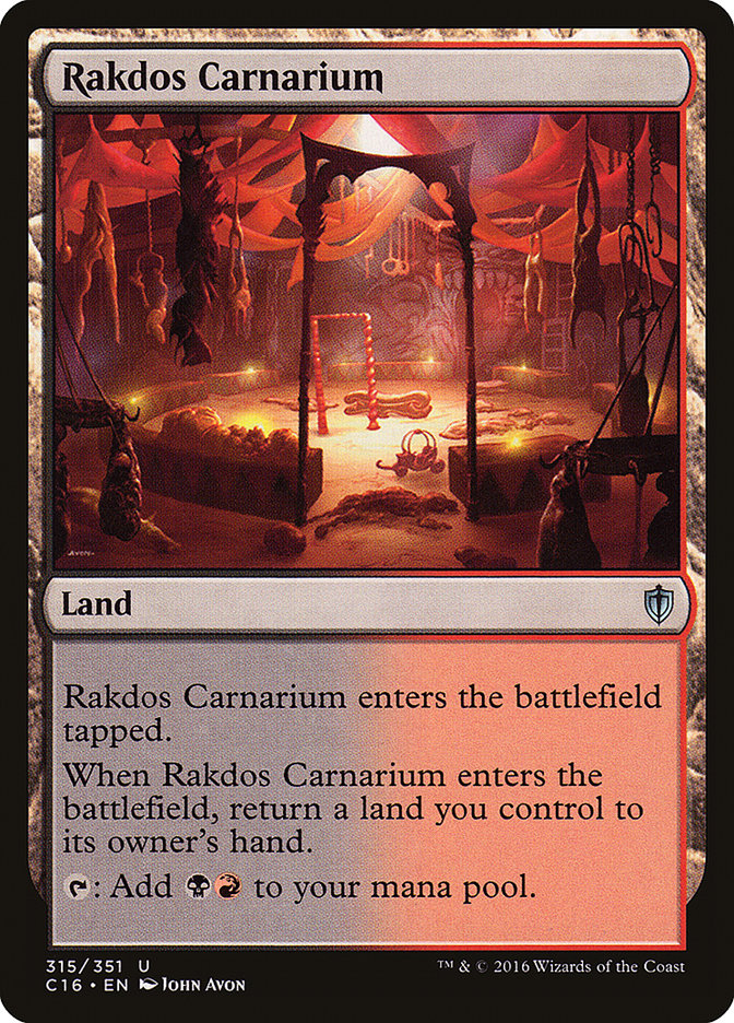 Rakdos Carnarium [Commander 2016] | PLUS EV GAMES 