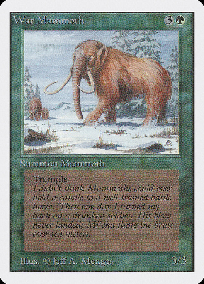 War Mammoth [Unlimited Edition] | PLUS EV GAMES 