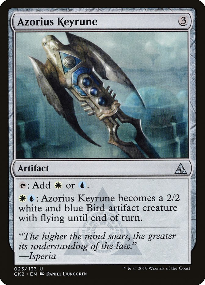 Azorius Keyrune [Ravnica Allegiance Guild Kit] | PLUS EV GAMES 