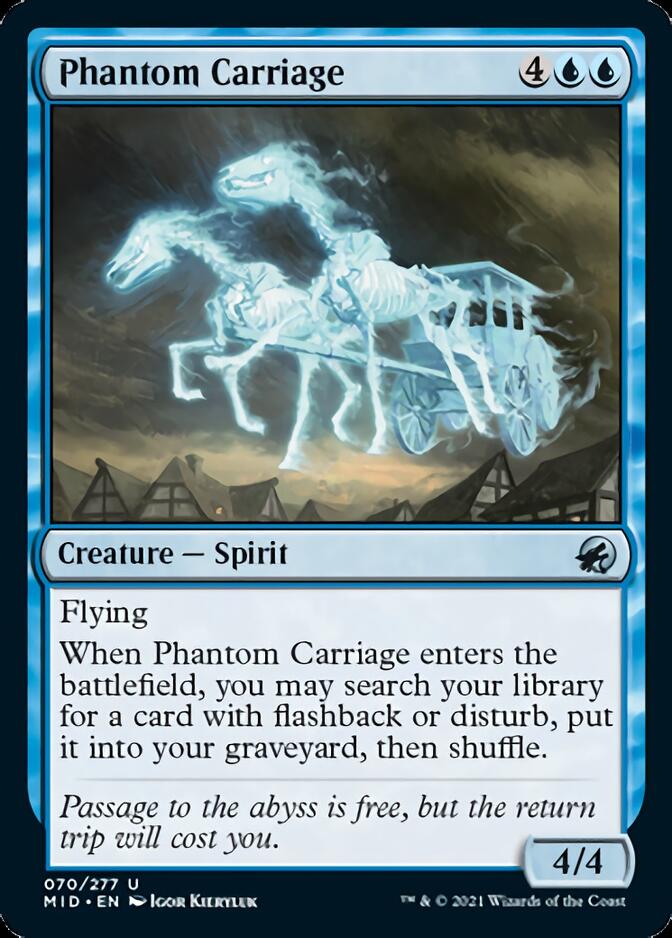 Phantom Carriage [Innistrad: Midnight Hunt] | PLUS EV GAMES 