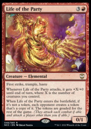 Life of the Party (Promo Pack) [Streets of New Capenna Commander Promos] | PLUS EV GAMES 