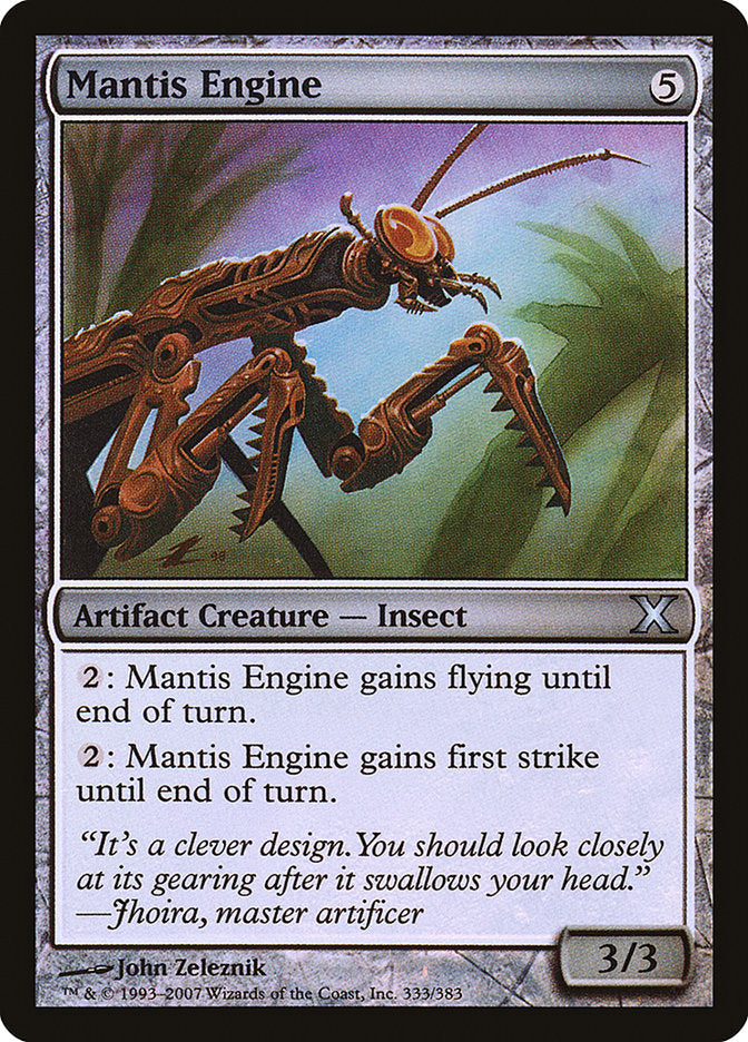 Mantis Engine (Premium Foil) [Tenth Edition] | PLUS EV GAMES 