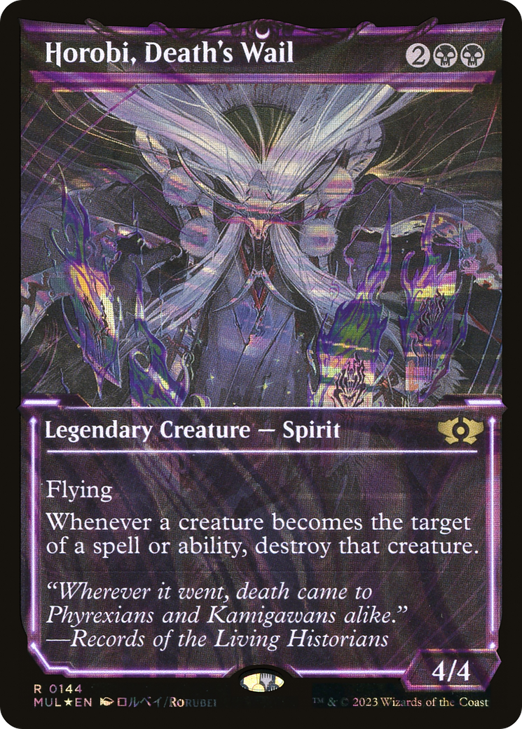 Horobi, Death's Wail (Halo Foil) [Multiverse Legends] | PLUS EV GAMES 