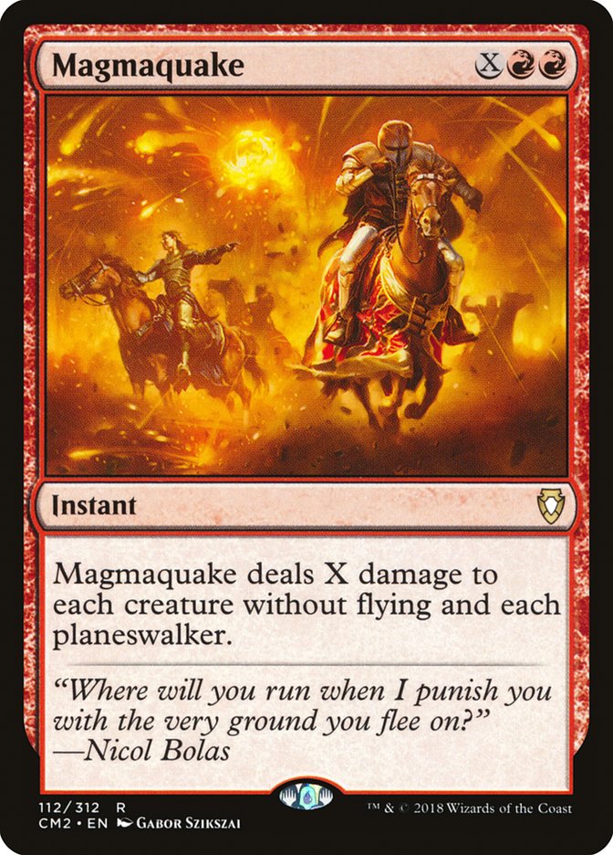 Magmaquake [Commander Anthology Volume II] | PLUS EV GAMES 