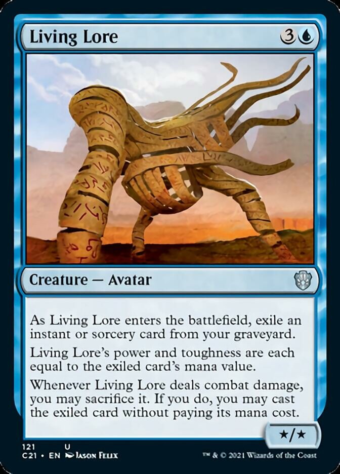 Living Lore [Commander 2021] | PLUS EV GAMES 