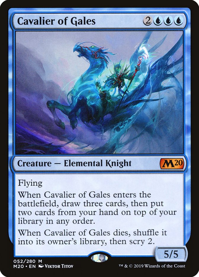 Cavalier of Gales [Core Set 2020] | PLUS EV GAMES 