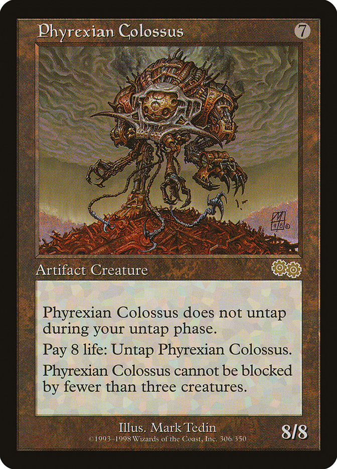 Phyrexian Colossus [Urza's Saga] | PLUS EV GAMES 