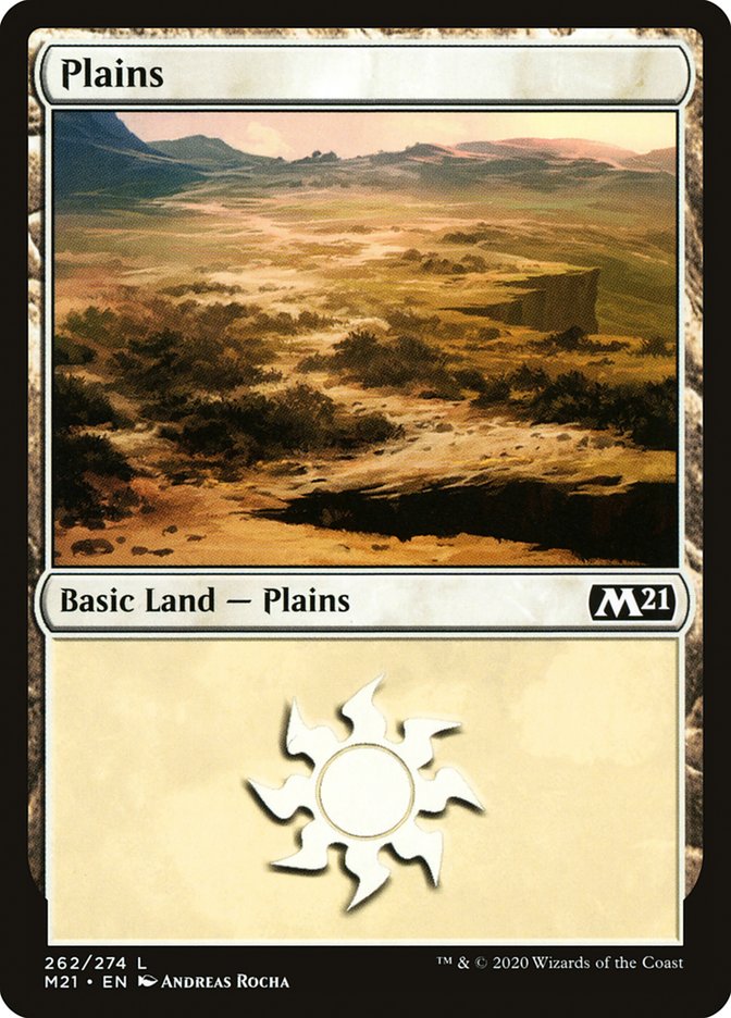 Plains (262) [Core Set 2021] | PLUS EV GAMES 