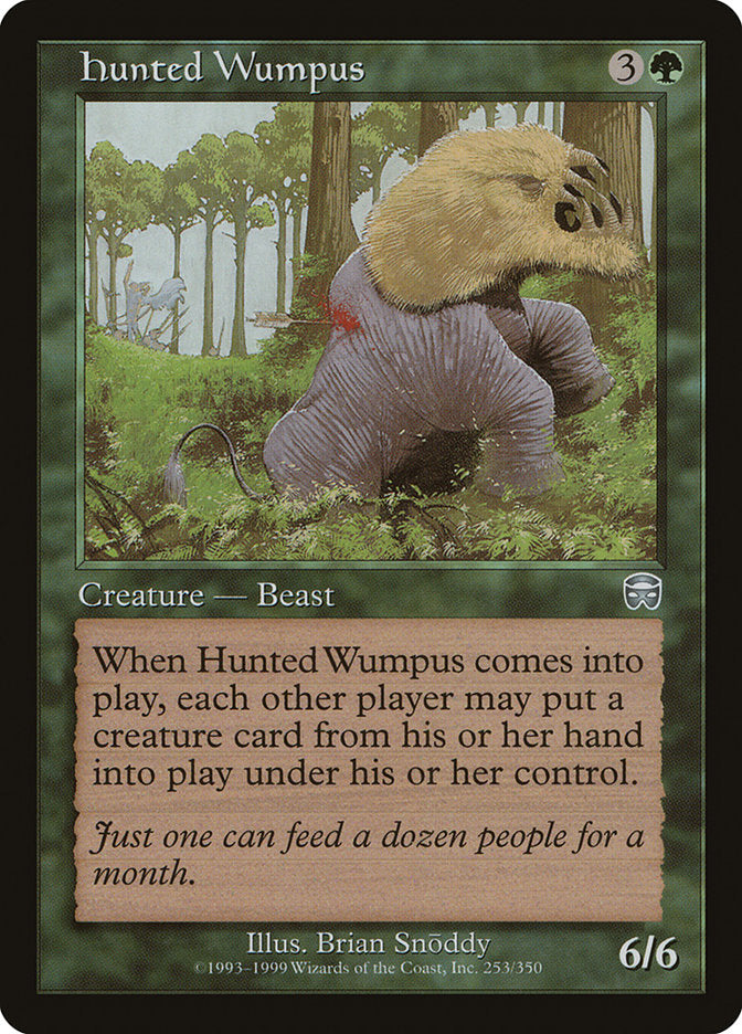 Hunted Wumpus [Mercadian Masques] | PLUS EV GAMES 