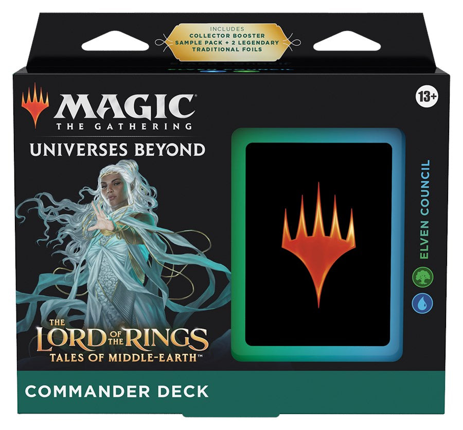 The Lord of the Rings: Tales of Middle-earth - Commander Deck (Elven Council) | PLUS EV GAMES 