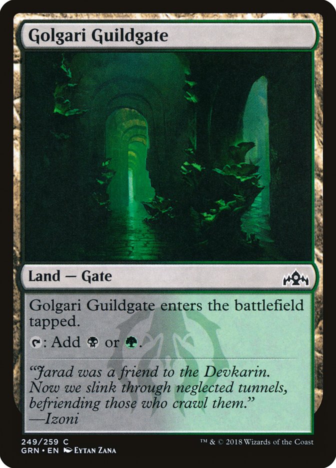 Golgari Guildgate (249/259) [Guilds of Ravnica] | PLUS EV GAMES 