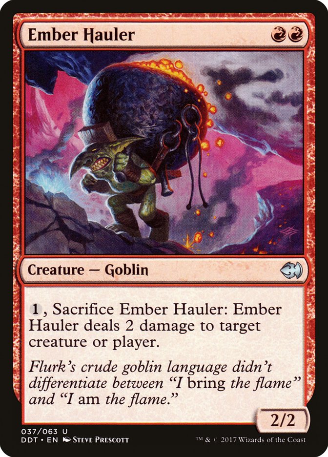 Ember Hauler [Duel Decks: Merfolk vs. Goblins] | PLUS EV GAMES 