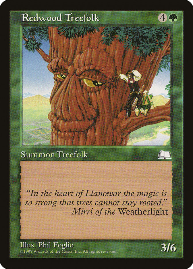 Redwood Treefolk [Weatherlight] | PLUS EV GAMES 