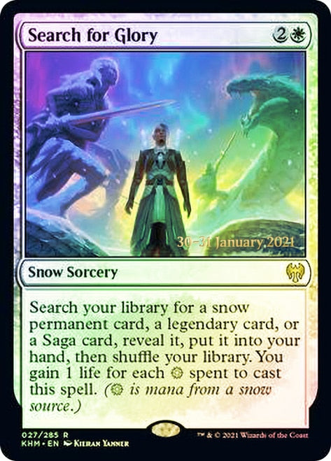 Search for Glory  [Kaldheim Prerelease Promos] | PLUS EV GAMES 