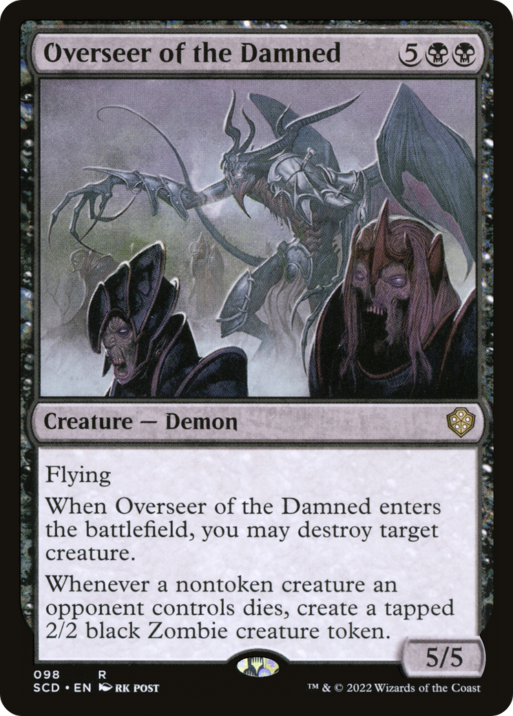 Overseer of the Damned [Starter Commander Decks] | PLUS EV GAMES 