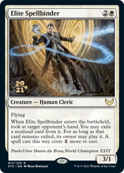 Elite Spellbinder [Strixhaven: School of Mages Prerelease Promos] | PLUS EV GAMES 