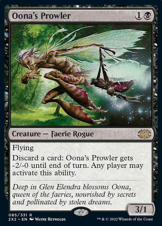 Oona's Prowler [Double Masters 2022] | PLUS EV GAMES 