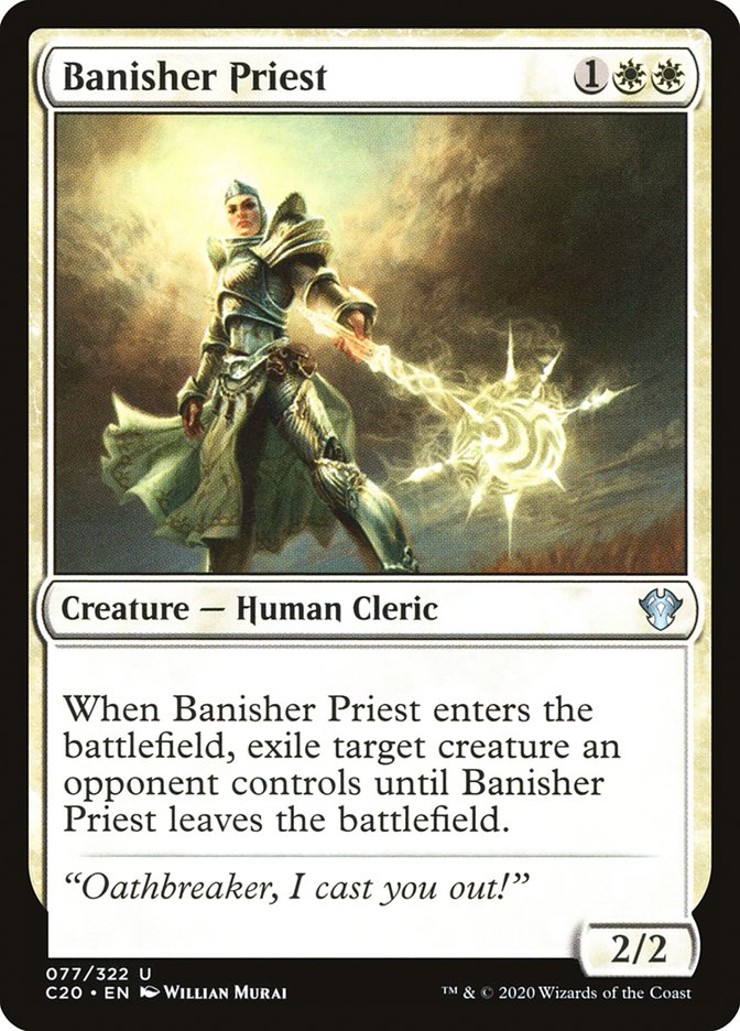 Banisher Priest [Commander 2020] | PLUS EV GAMES 