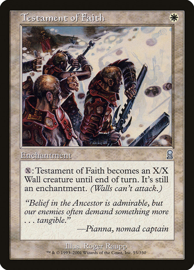 Testament of Faith [Odyssey] | PLUS EV GAMES 