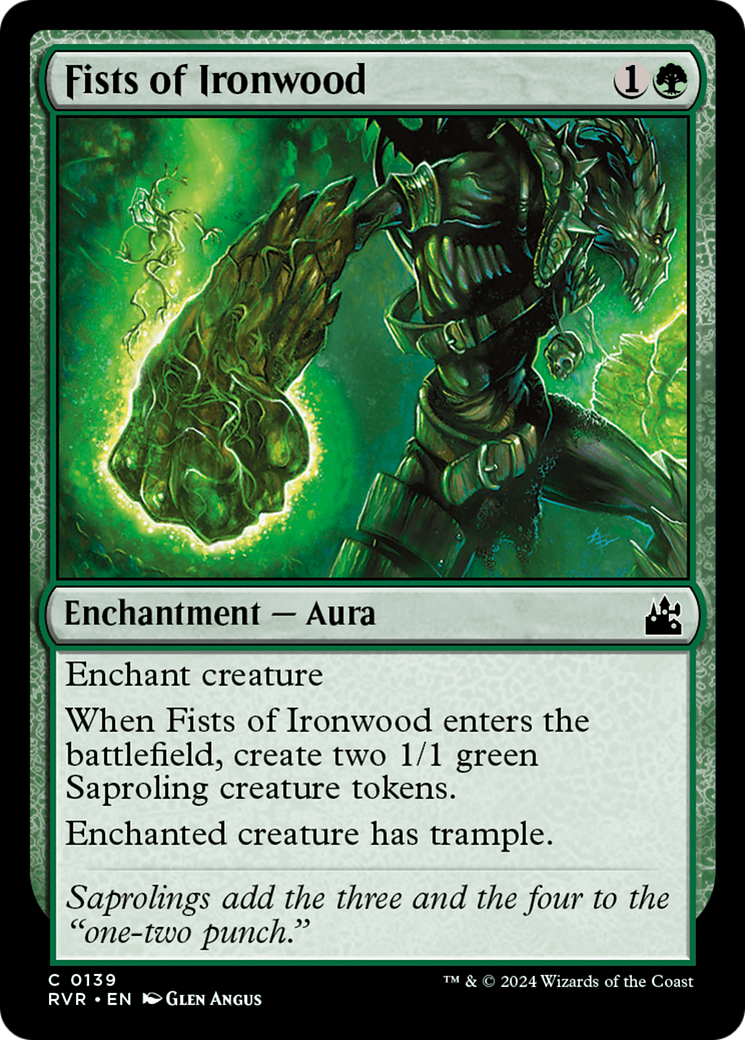 Fists of Ironwood [Ravnica Remastered] | PLUS EV GAMES 