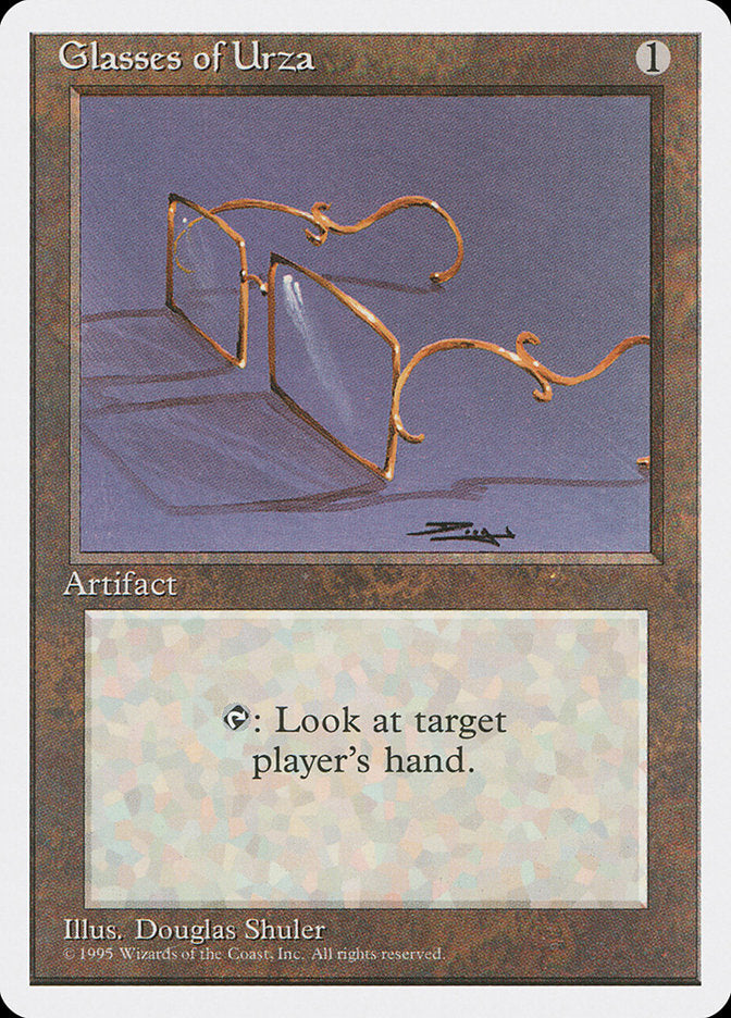 Glasses of Urza [Fourth Edition] | PLUS EV GAMES 