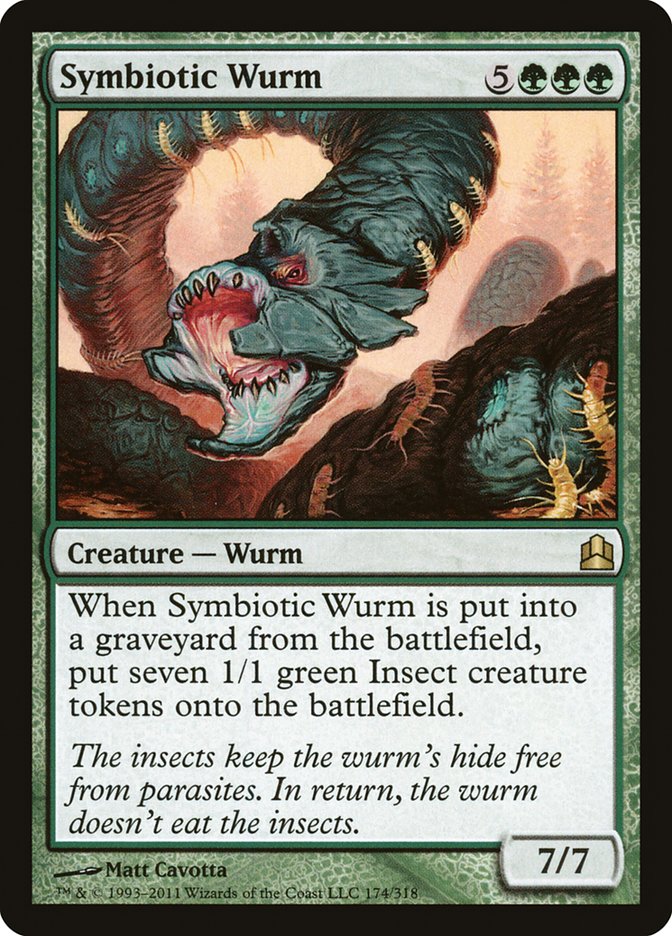 Symbiotic Wurm [Commander 2011] | PLUS EV GAMES 