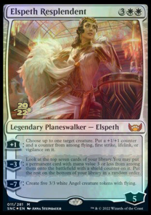 Elspeth Resplendent [Streets of New Capenna Prerelease Promos] | PLUS EV GAMES 