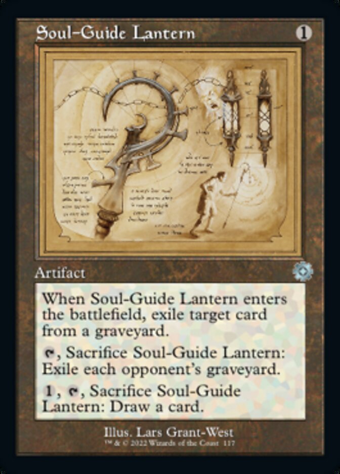 Soul-Guide Lantern (Retro Schematic) [The Brothers' War Retro Artifacts] | PLUS EV GAMES 