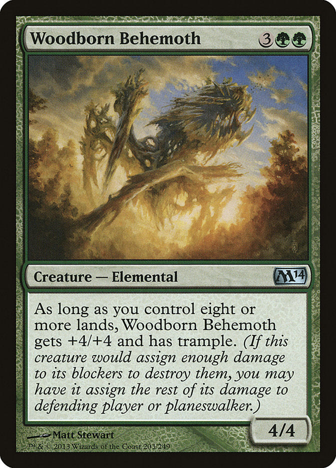 Woodborn Behemoth [Magic 2014] | PLUS EV GAMES 