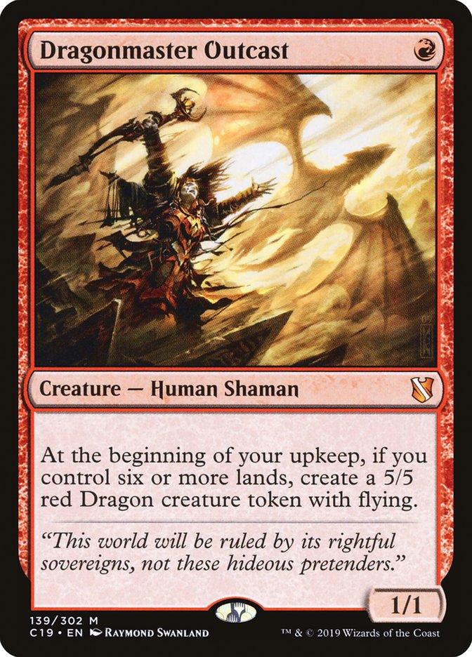 Dragonmaster Outcast [Commander 2019] | PLUS EV GAMES 