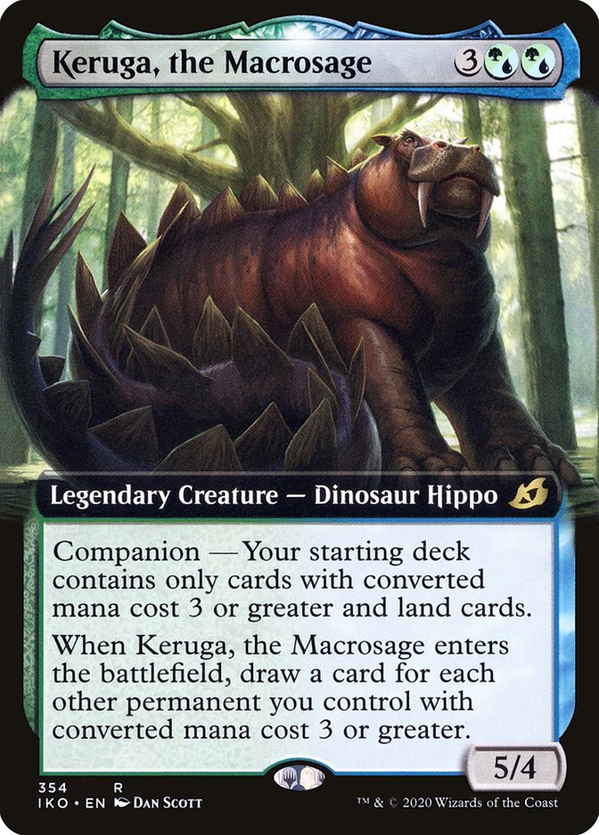 Keruga, the Macrosage (Extended Art) [Ikoria: Lair of Behemoths] | PLUS EV GAMES 