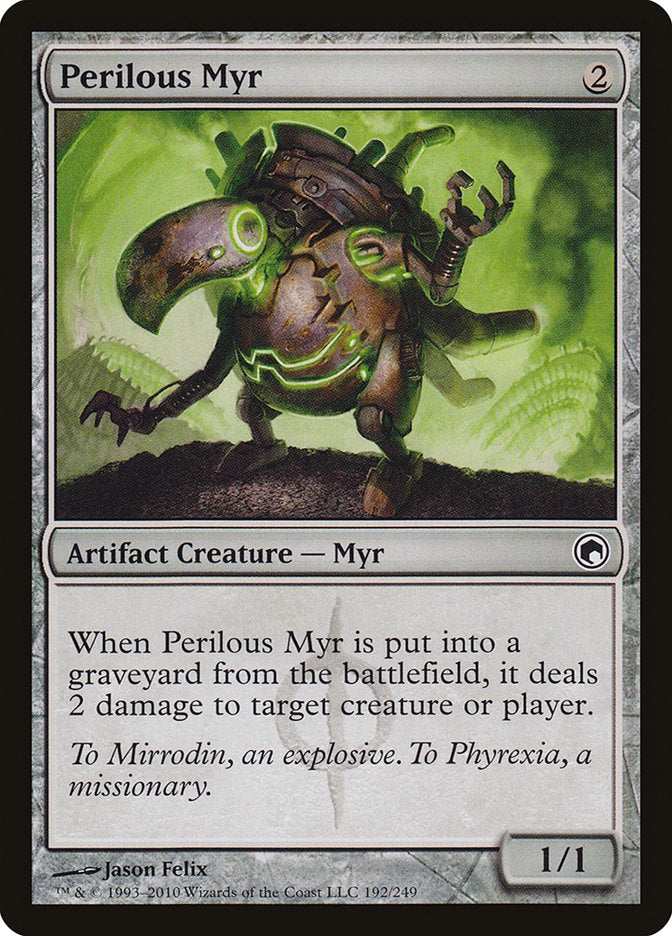 Perilous Myr [Scars of Mirrodin] | PLUS EV GAMES 