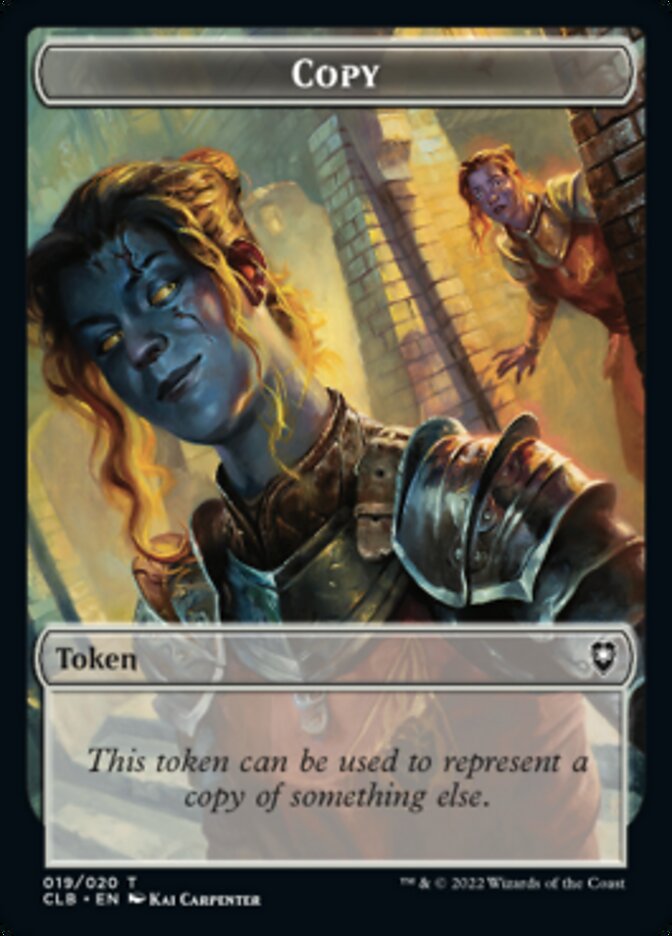 Copy Token [Commander Legends: Battle for Baldur's Gate Tokens] | PLUS EV GAMES 