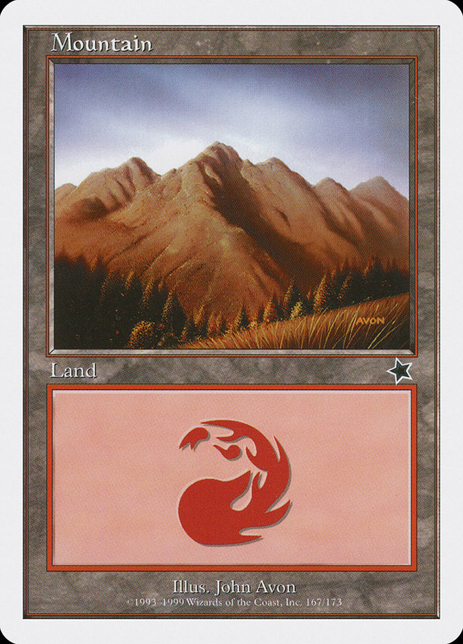 Mountain (167) [Starter 1999] | PLUS EV GAMES 
