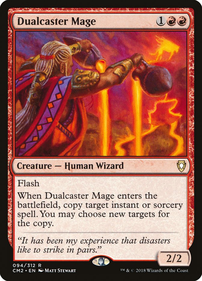 Dualcaster Mage [Commander Anthology Volume II] | PLUS EV GAMES 