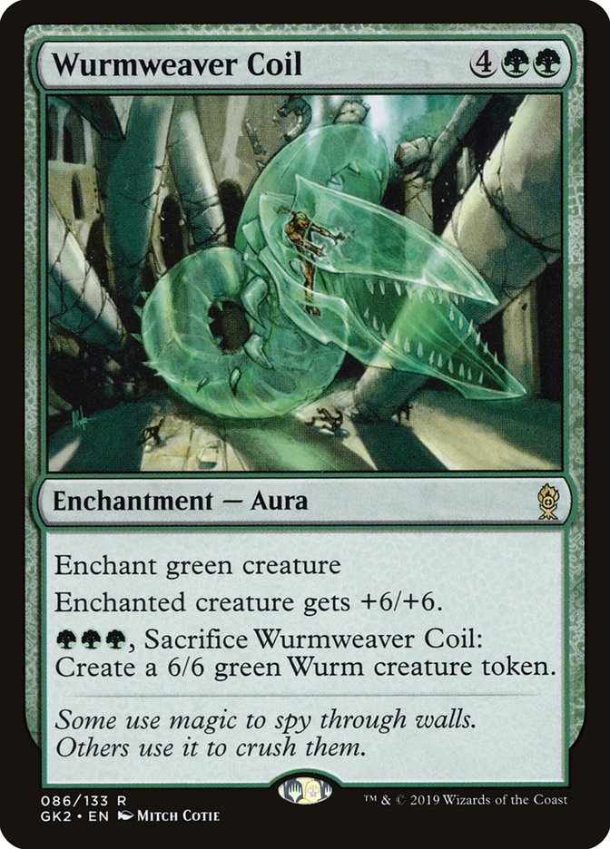 Wurmweaver Coil [Ravnica Allegiance Guild Kit] | PLUS EV GAMES 