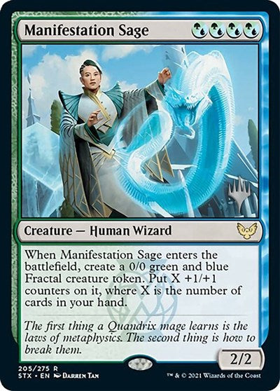 Manifestation Sage (Promo Pack) [Strixhaven: School of Mages Promos] | PLUS EV GAMES 