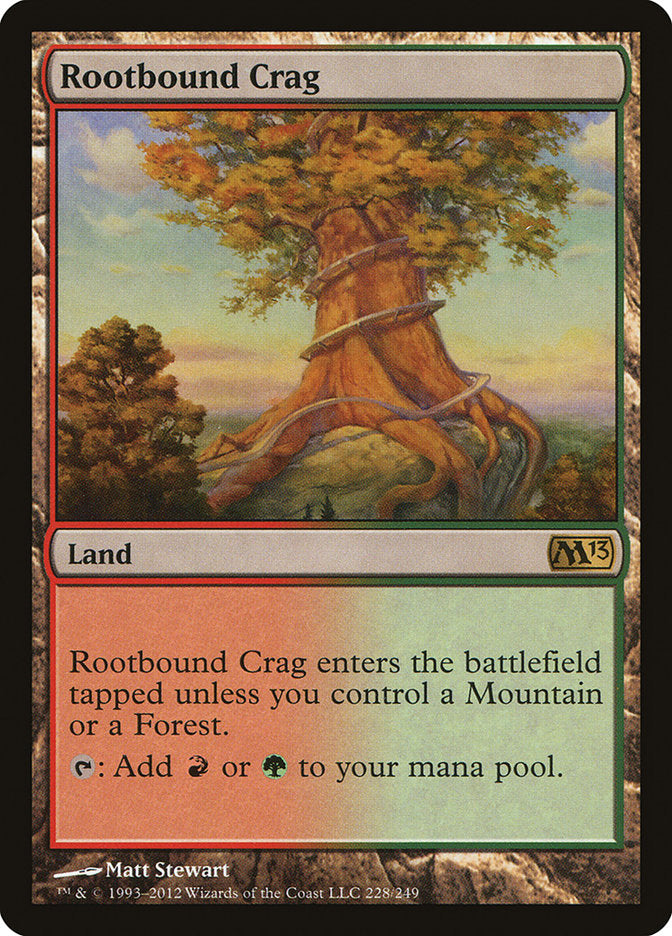 Rootbound Crag [Magic 2013] | PLUS EV GAMES 