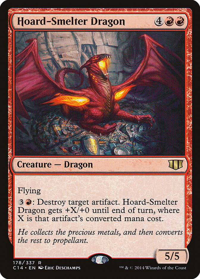 Hoard-Smelter Dragon [Commander 2014] | PLUS EV GAMES 