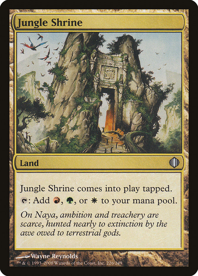 Jungle Shrine [Shards of Alara] | PLUS EV GAMES 