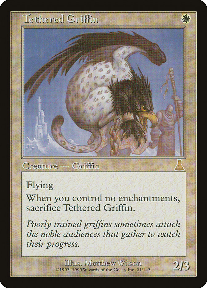 Tethered Griffin [Urza's Destiny] | PLUS EV GAMES 