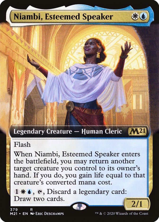 Niambi, Esteemed Speaker (Extended) [Core Set 2021] | PLUS EV GAMES 