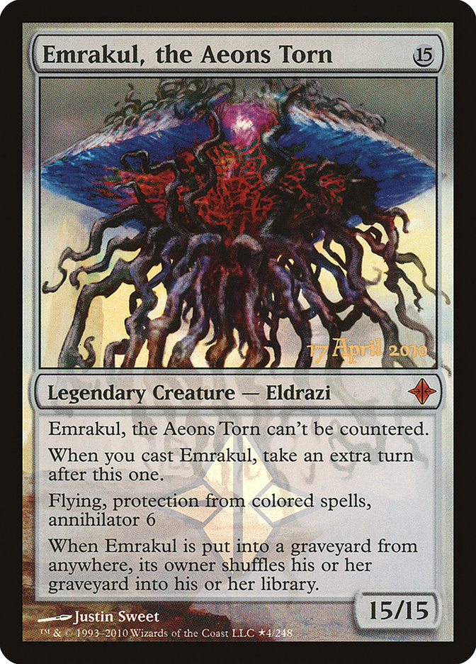 Emrakul, the Aeons Torn [Rise of the Eldrazi Prerelease Promos] | PLUS EV GAMES 